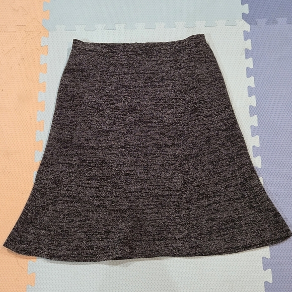 Jones Studio Women's Gray Tweed 2 Pc A-Line Skirt Set Size 10 - Picture 4 of 14